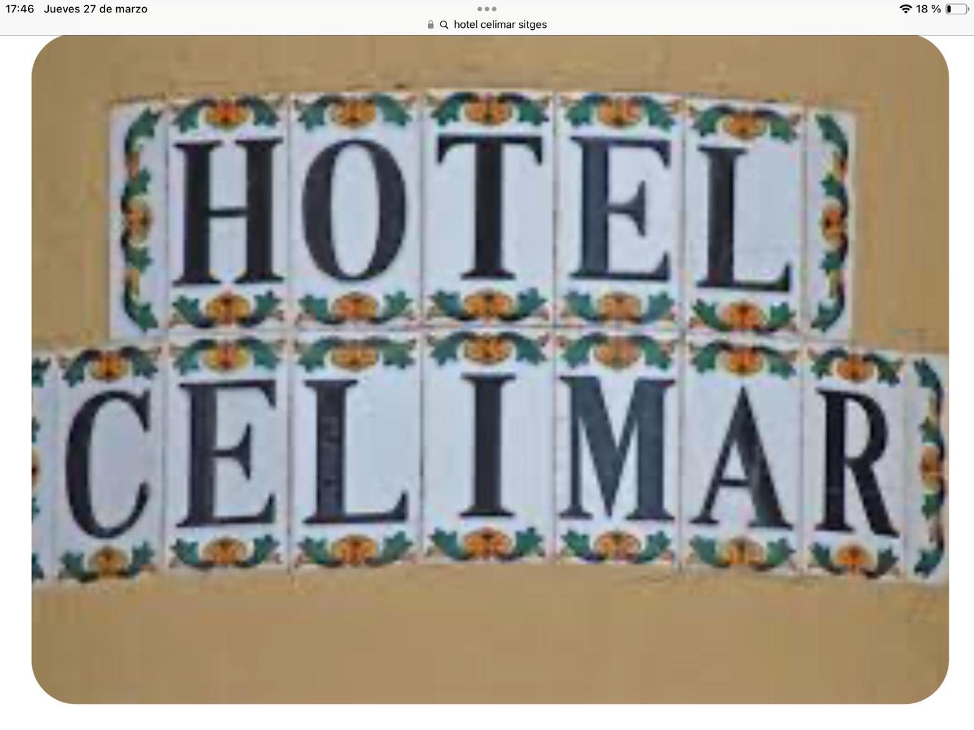 Hotel Celimar Sitges Exterior photo